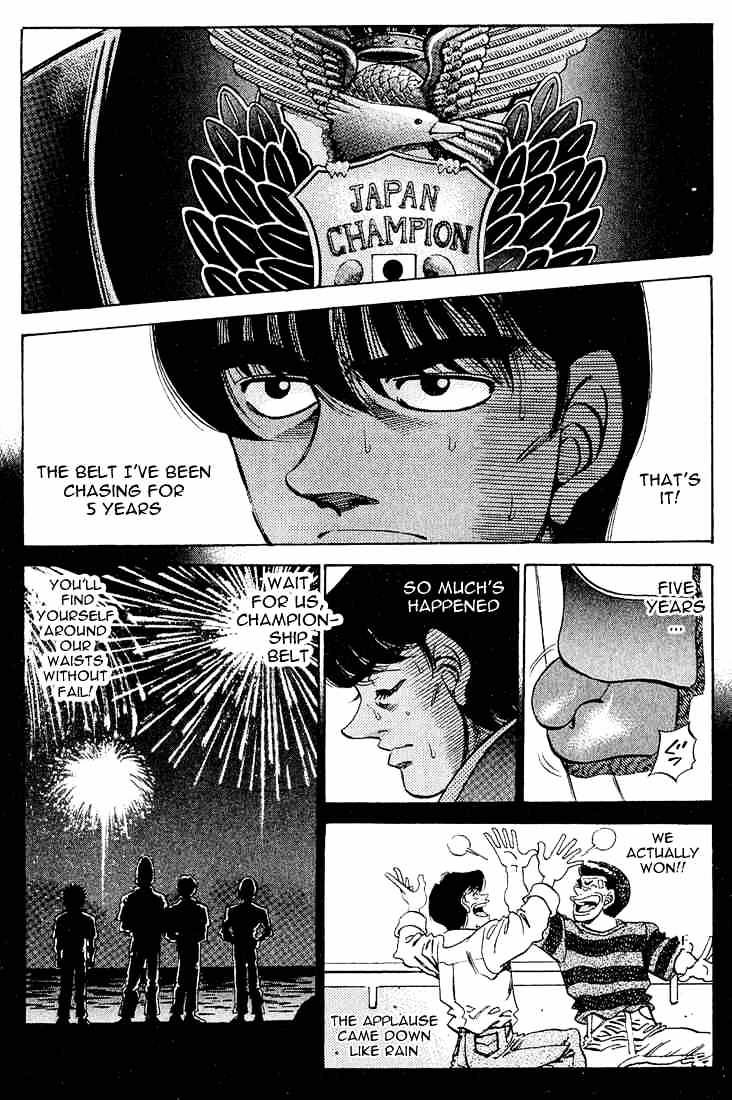 Hajime no Ippo: Fighting Spirit, Chapter 278 image 11